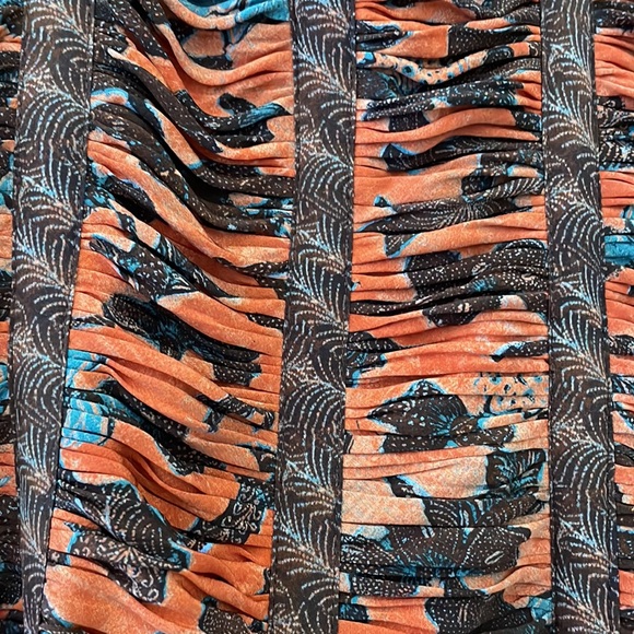 Anya open-back ruched floral-print silk-crepe maxi dress - Picture 12 of 12